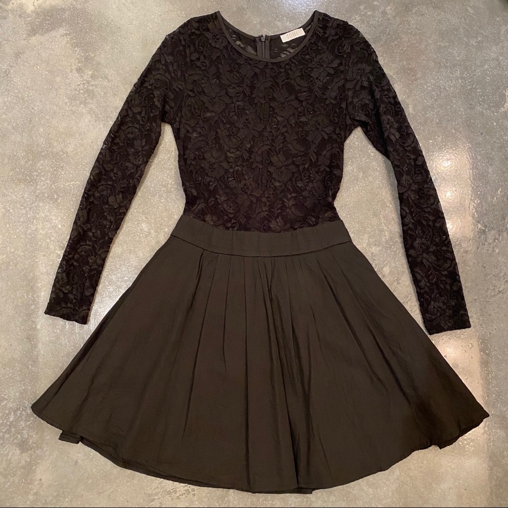 Blake lace top Skater Dress